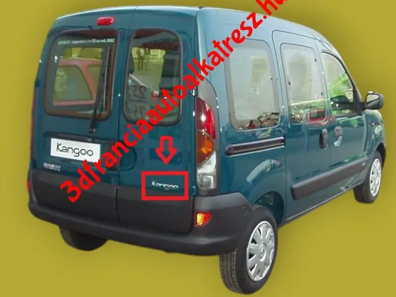 Renault Kangoo hátsó embléma 7700310940
