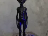 Alien Grey - Support Free Statue / High Detail Sci-Fi Figure-1