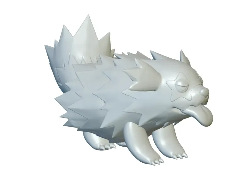 Pokemon Zigzagoon #263 - Ready for 3D Printing!