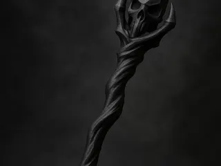 Harry Potter Style Dark Wand