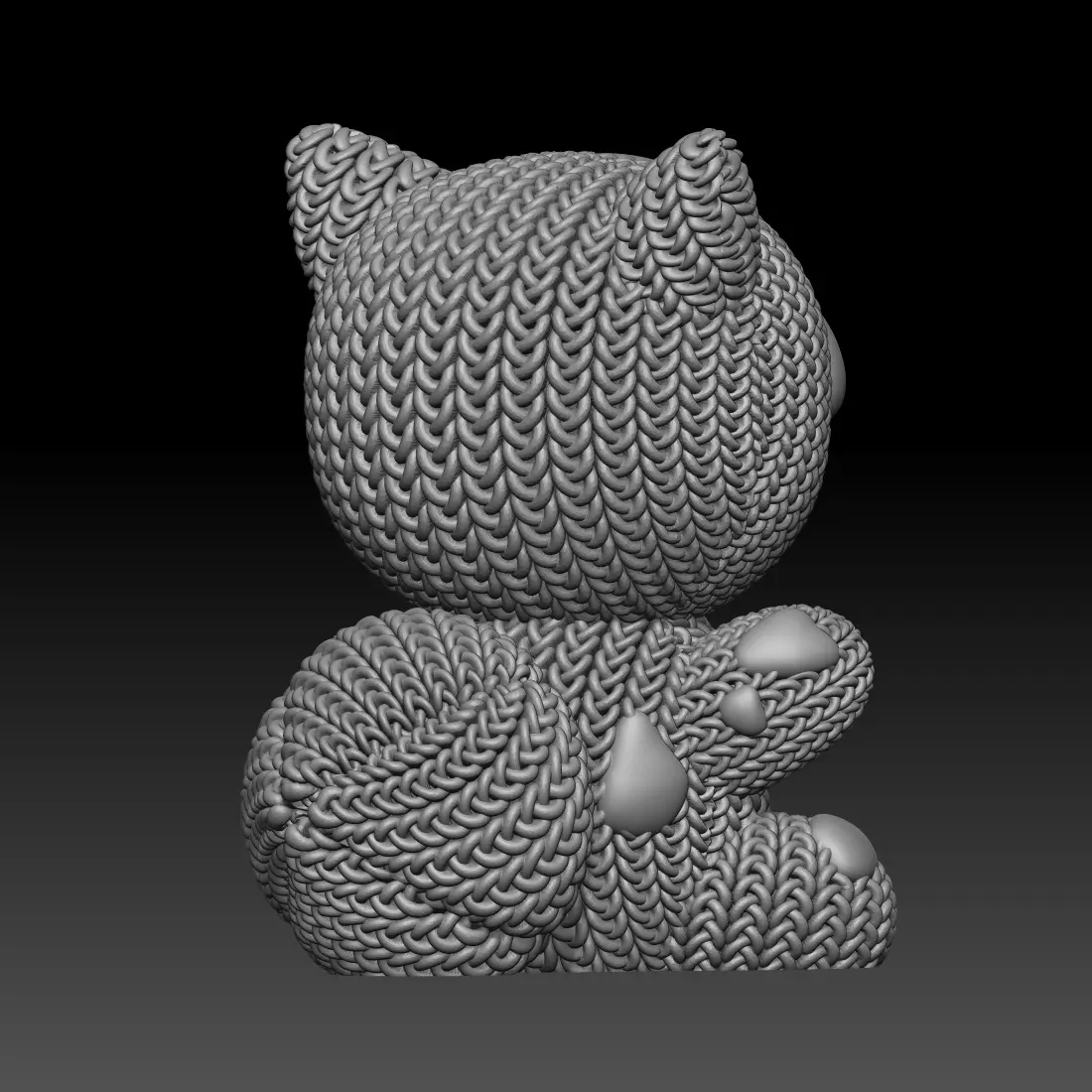 Knitted Bulbasaur