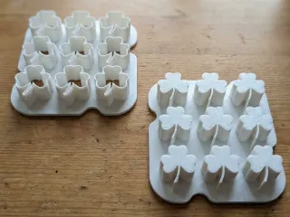 9-in-1 Clover Cookie Cutter and Cake Pop Mold Set