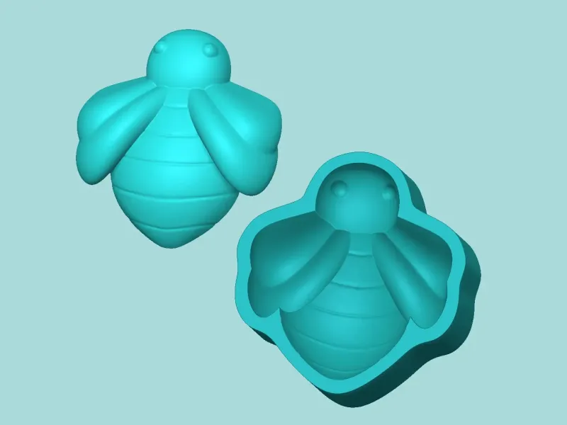 Bee Mold - Silicon Maker Template