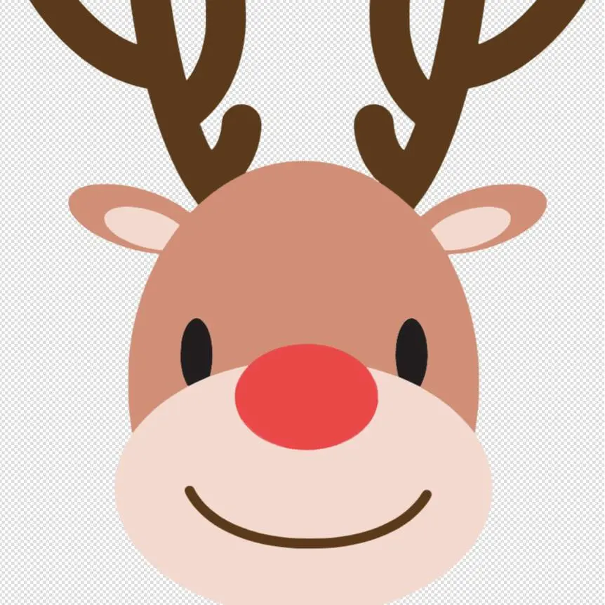 Xmas edition reindeer keychain