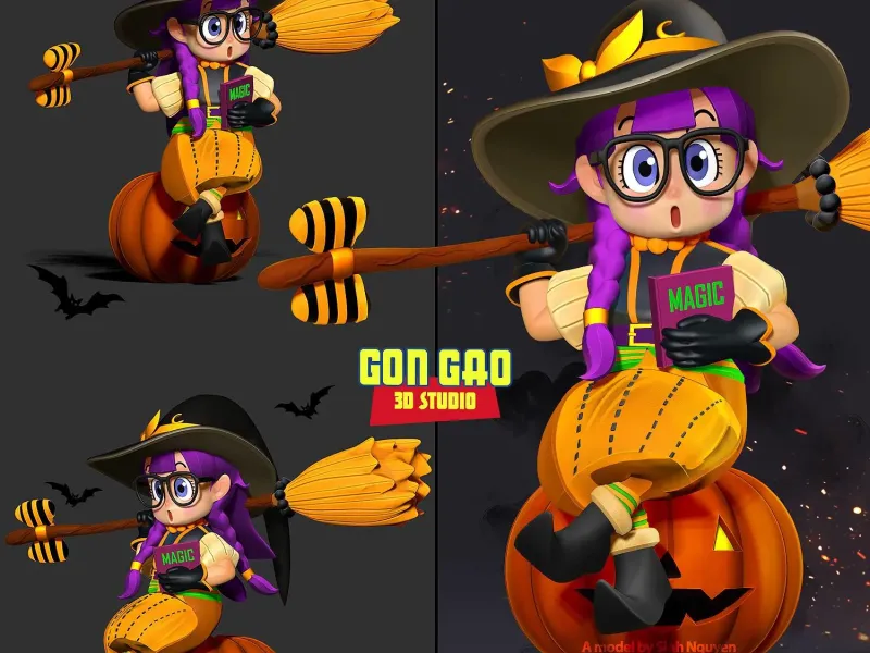 Arale Witch - Halloween season