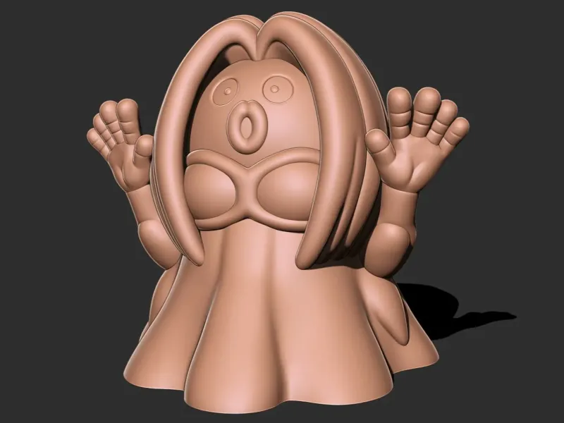 Jynx pokemon fan art 3d print model
