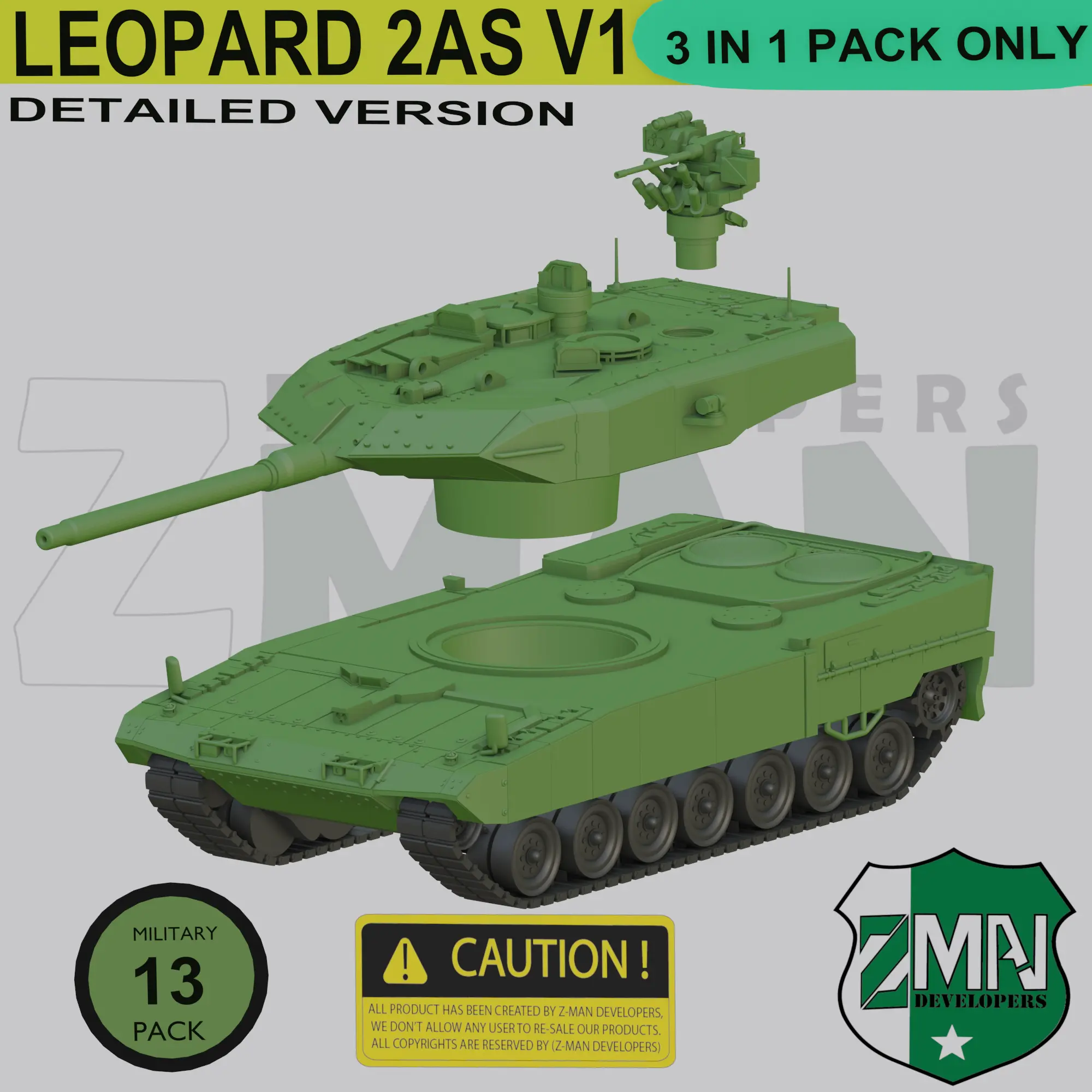 LEOPARD 2A7 V1 ( ASP+ED)