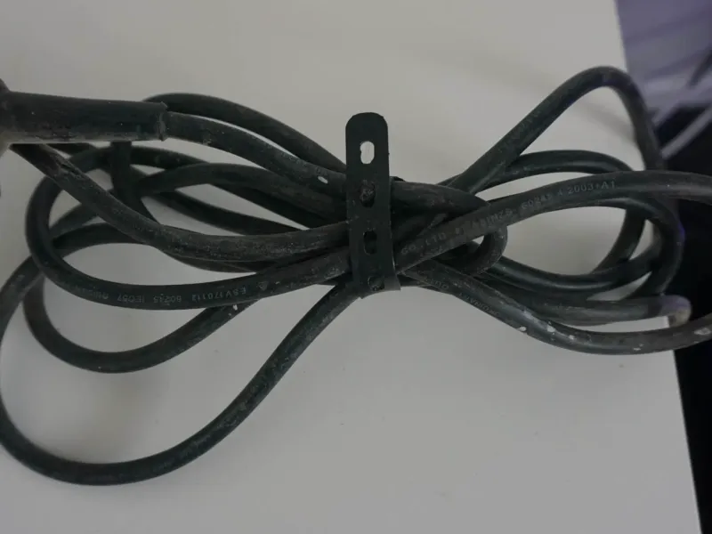 Power tool cable strap