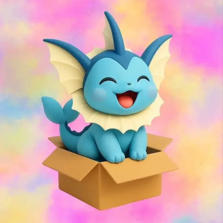 pokemon vaporeon box