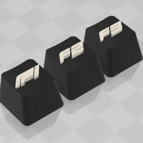 F1 F2 F3 keyboard