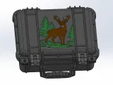 Compact Container Deer Design-0