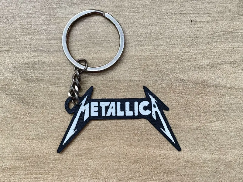 Llavero Metalica