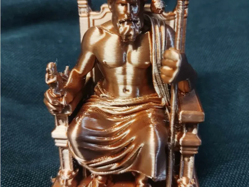 Christmas Zeus the Sky father Thunder King Statue Figurine
