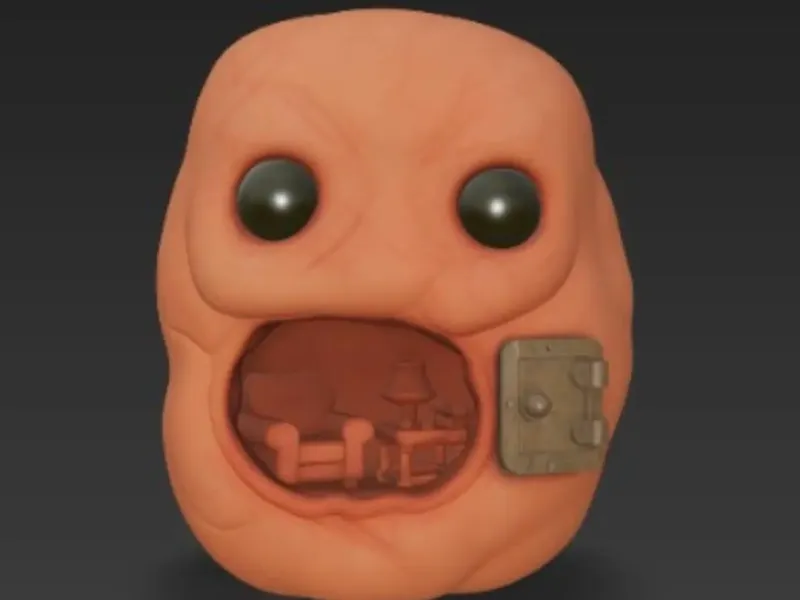 Action Figure SCP-002 O Quarto Vivo