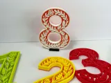 Floral Decor Numbers-2