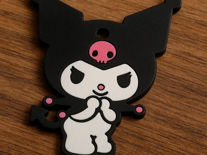 Kuromi Keychain