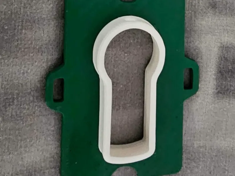 Badge holder ID card and RSA SecurID