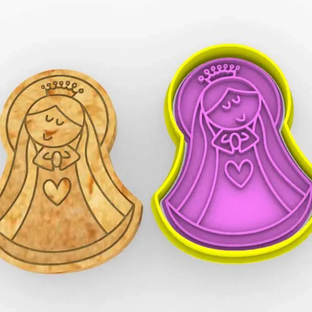 Cookie Cutter, virgin mary ,Polymer Clay Cutters