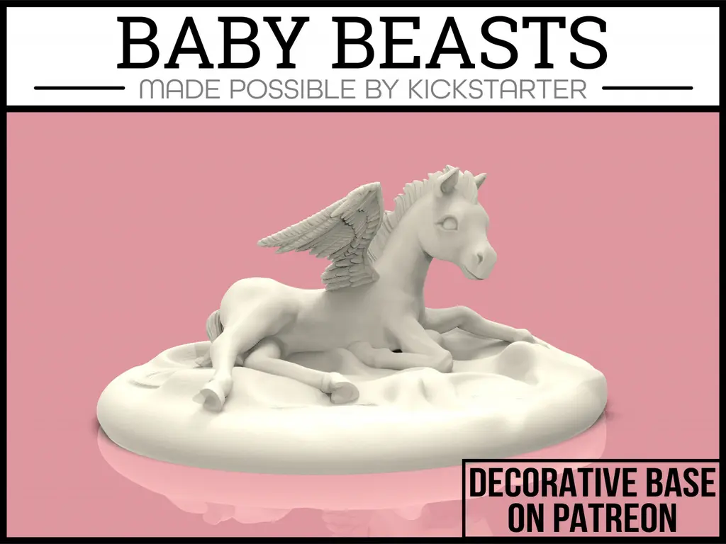 Baby Pegasus - Tabletop Miniature