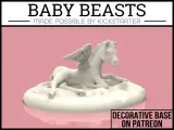 Baby Pegasus - Tabletop Miniature-0