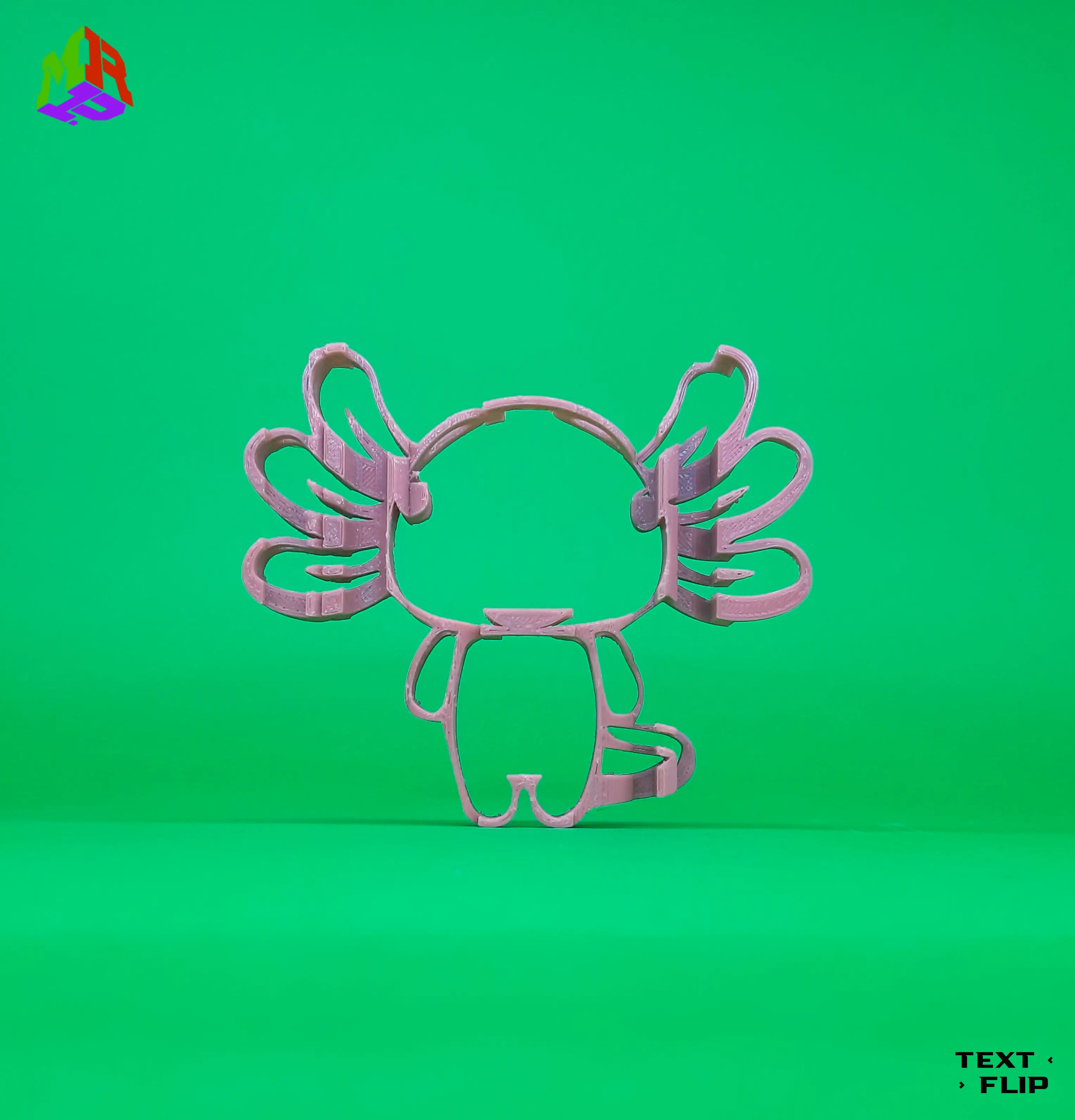 Capovolgimento del testo - Axolotl