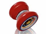 Futuristic Fire Core Yo-Yo – Metallic Red Energy Toy-3