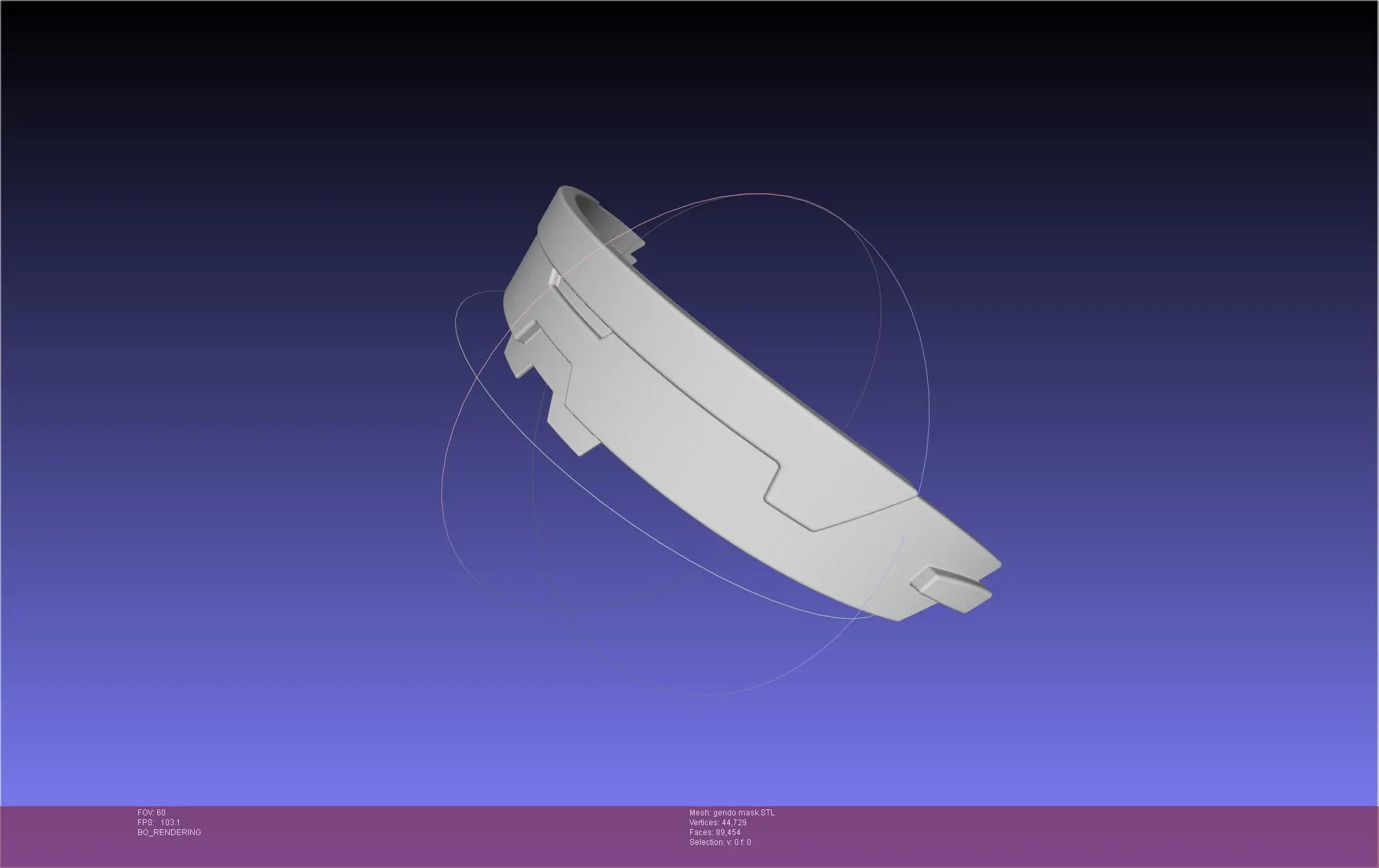 Evangelion Rebuild Gendo Mask Printable Model