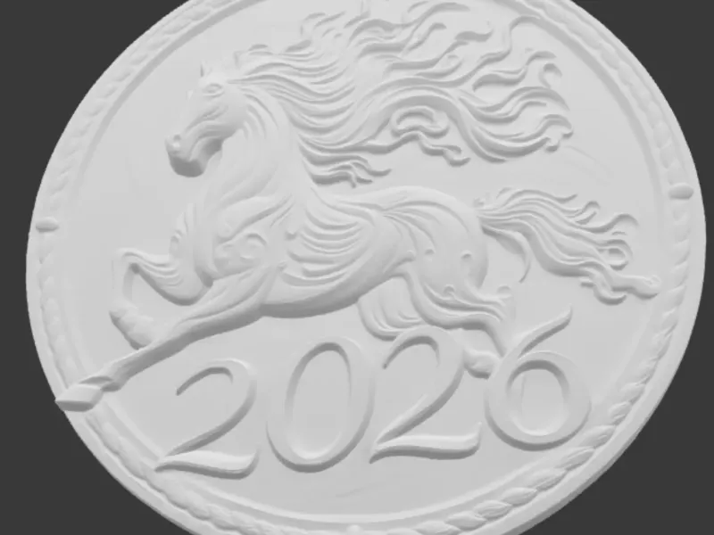 New Year coin 2026