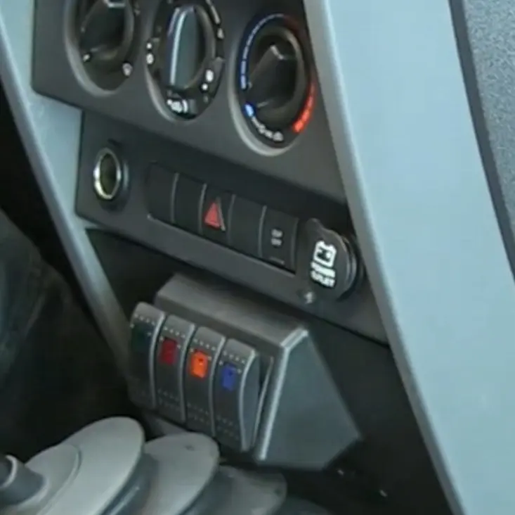 Jeep wrangler jk switch panel