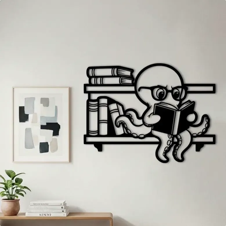 The Reading Octopus