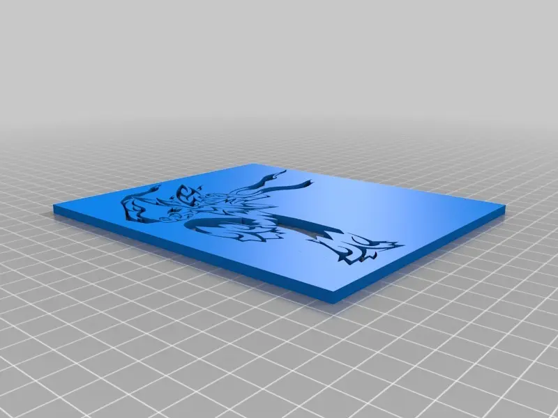 mega-blaziken stencil