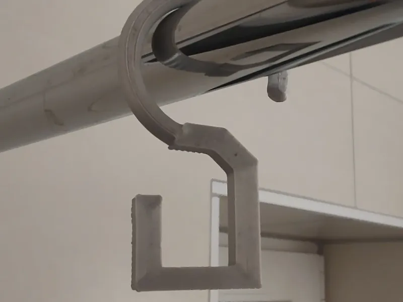 shower curtain mount 