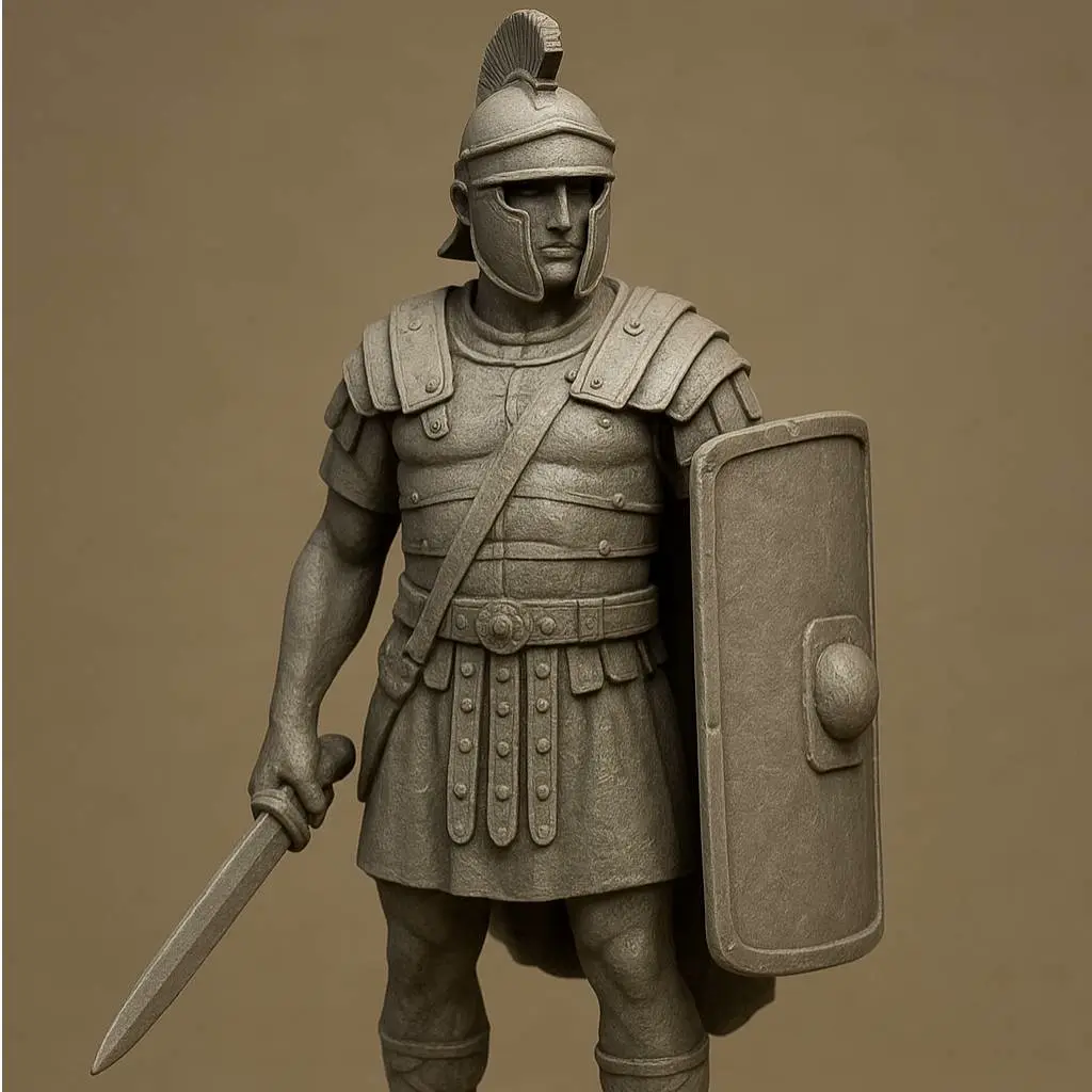 roman soldier miniature
