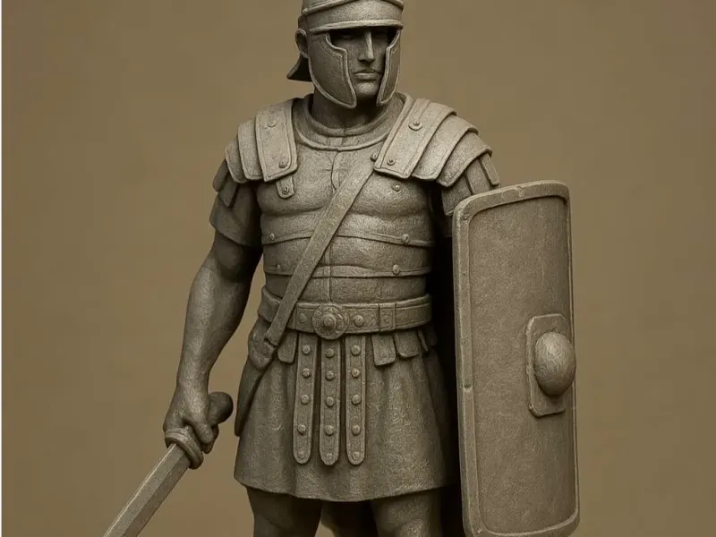 roman soldier miniature