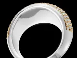 Mountain diamond Pave Ring-4