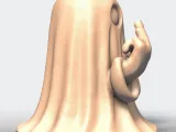 Funny Middle Finger Ghost-5