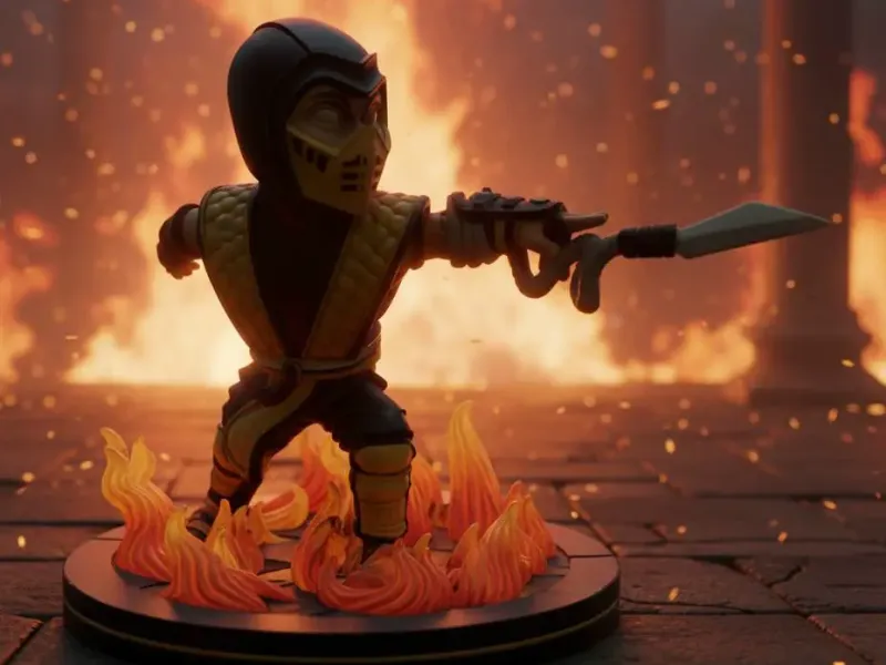 Quantum Mortal Kombat Scorpion