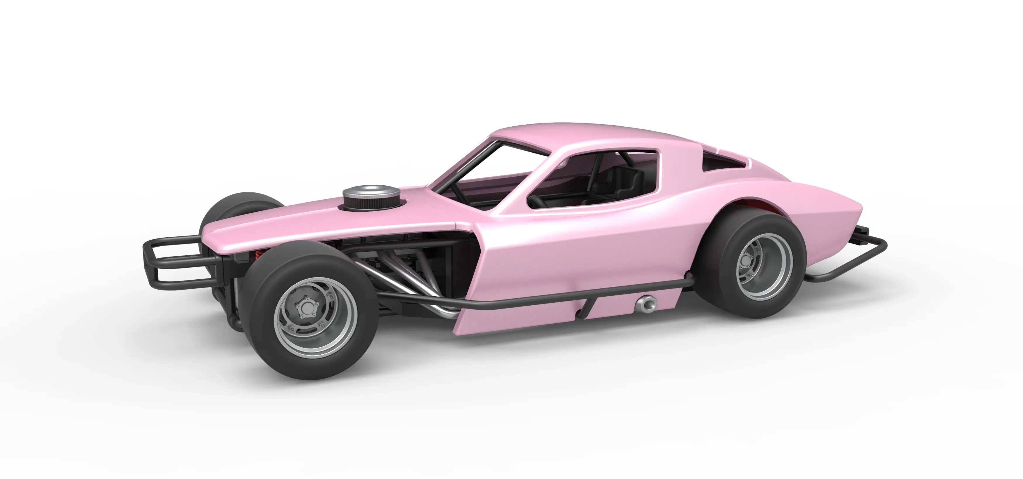 Vintage Asfalto Modificado stock car V3 Escala 1:25