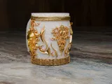 Ornamental Skull mug - can holder-4