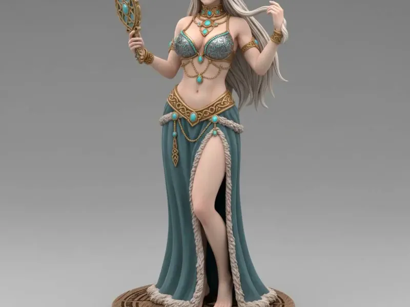 Viking Noble Lady (Mirror Pose)