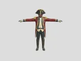 Napoleonic Redcoat at Attention-1