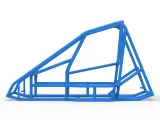 Frame of Quarter Midget Scale 1:16-5