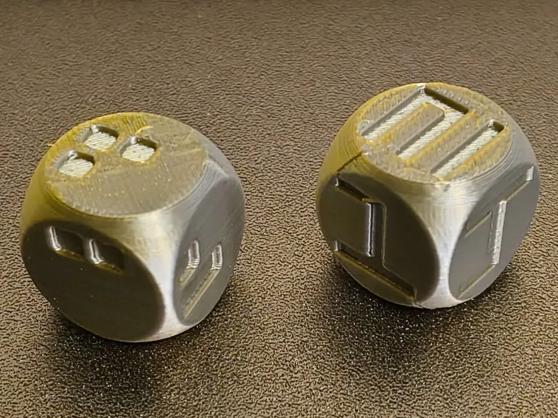 Dadi Aurebesh di Star Wars - 20mm, due versioni