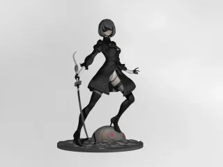2B from nier automata