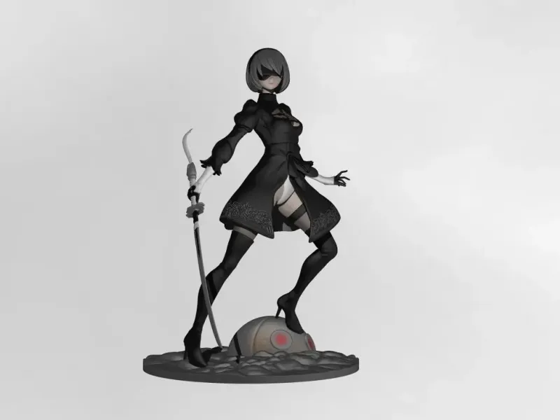 2B from nier automata