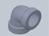 1" 90deg PVC Elbow Fitting-0
