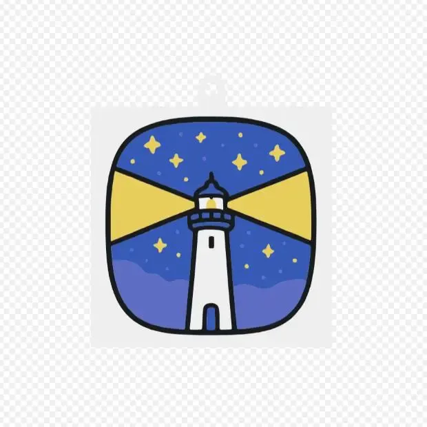lighthouse keychain