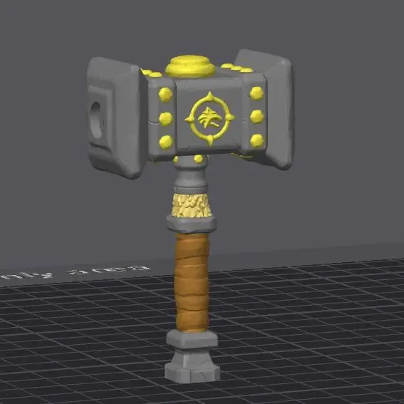 Doomhammer Magnet Fidget & Fridge Magnet