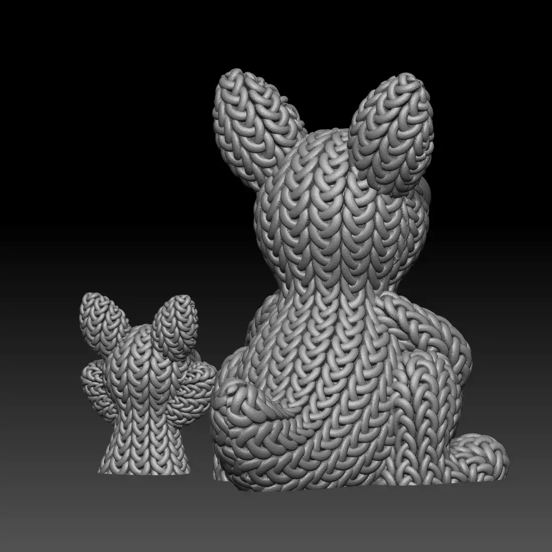 Knitted Kangaroo