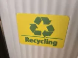 Desktop Garbage cans with lid and signs-2